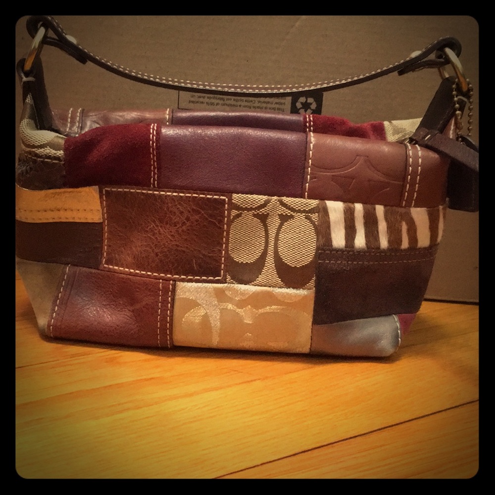 Authentic Coach Patchwork purse!